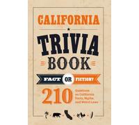 California Trivia Book: Fact or Fiction? 210 Questions on California Facts, Myths, and Weird Laws (Fact or Fiction? State Trivia Series)