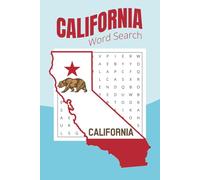 California Word Search Puzzle Book: California Word Search Puzzle Book: Word Searches with Easy to Read Print About California, Beaches, Cities and ... | Gifts, Vacations, Holidays and Free Time