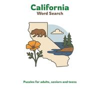 California Word Search Puzzle Book: Word searches with easy to read print about California, California cities and towns, California parks and more | ... vacations, holidays, or relaxing staycations