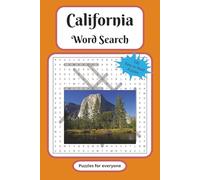 California Word Search Puzzle Book: Word Searches with Easy to Read Print about california, U.S., states, and More | 6x9 inches, 200 pages | 100 Puzzles … Gift for Vacations, Holidays and Free Times