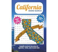 California Word Search Puzzle Book: Word Searches with Easy-to-Read Print About the Golden State, CA Cities, Landmarks, Attractions, and More | 6x9 ... Road-Trippers, Beach Dreamers, and Anyone