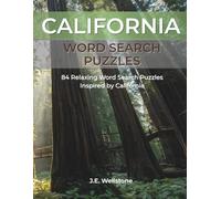 California Word Search Puzzles: 84 Relaxing Word Search Puzzles Inspired by California (Wellstone Word Searches)
