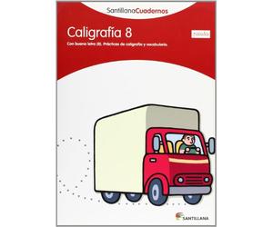 CALIGRAFIA 8 PAUTA SANTILLANA CUADERNOS