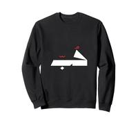 Caligrafía árabe Hob, Palabra árabe para Amor Minimalista Sudadera