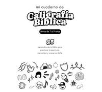 Caligrafía Bíblica: para niños de 7 a 9 años