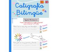 CALIGRAFÍA BILINGÜE: Pauta Montessori ingles y español (Calligrafía C. Hermon Bilingüe)