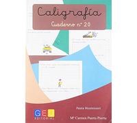 Caligrafía con Pauta Montessori - Cuaderno 20 (EXPRESION Y VOCABULARIO)