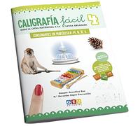 Caligrafía fácil 4: Iniciación a la Escritura | Trazado de letras y Consonantes en Mayúscula: M, N, Ñ, X: Caligrafía Educación Infantil (Niños de 3 a 5 años Educación Infantil y Educación Especial)
