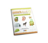 Caligrafía Fácil 9: Vocales en Minúscula: i, e, a, o, u | Apoyo Visual con Pictogramas | Recomendado a partir de 3 años: Caligrafía Educación Infantil (Facilitar el trazado de las letras)