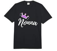 Caligrafía Italiana Nonna Abuela Abuela Rosa Corona Comfort Colors Adult Heavyweight T-Shirt