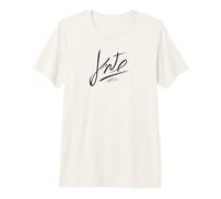 Caligrafía Moderna con Firma Cursiva Manuscrita Camiseta Premium