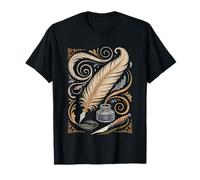 Calígrafo Aficionado Tinta Pluma Estilográfica Caligrafía Camiseta