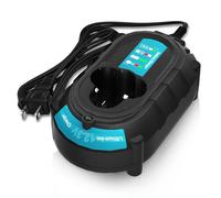 CaliHutt Cargador de batería BL1013 compatible con baterías Makita BL1014 de iones de litio de 10,8 V, compatible con cargadores DC10WA/DC10WB, para herramientas de taladro y destornillador