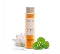 CALINACHI Gel de Ducha pH 5,5 con Loto y Centella, 300 ml | Hidratante y Calmante | Limpieza Delicada que Respeta el Microbioma | Piel Sensible | Vegano, Sin Parabenos ni Siliconas