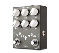 Caline CP-15 Pedal de distorsión de metal para guitarra con ecualizador de 3 bandas y diseño de derivación de efecto de impulso de ganancia baja y media alta