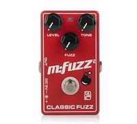 Caline CP-504 Fuzz Pedal de efectos de guitarra True Bypass Carcasa de aleación de aluminio M-FUZZ Pedal rojo