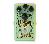 Caline CP-512 - Pedal de efectos de guitarra de reverberación digital Old School (sala, vestíbulo, iglesia) con carcasa de aleación de aluminio