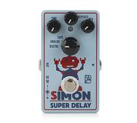Caline CP-513 Simon Super Delay Pedal de efectos de guitarra con opciones digitales, analógicas y de cinta