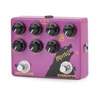 Caline DCP-02 Brutus Distortion Overdrive Pedal de efectos de guitarra dual