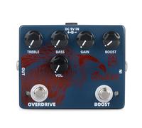 Caline DCP-11 Andes Boost Overdrive Pedal de guitarra dual