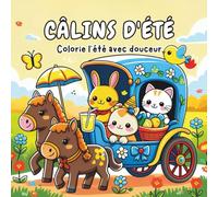 Câlins d'Été : Livre de coloriage kawaii pour adultes et enfants: (kidivo studios)