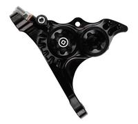 Caliper De Freno Hidráulico Hope Tech RX4+ SRAM Flat Mount Delantero +20mm Negro