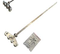 Calipers Stainless Steel Positioning Calipers with 50 cm Adjustable Guide Rail, Precision Circular Saw Cutting Guide, Accurate Woodworking Measuring Tool for DIY Carpentry