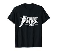 Calistenia de entrenamiento callejero en forma en la ciudad Camiseta