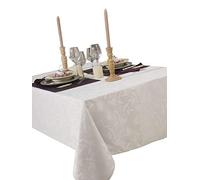 CALITEX 80V4504331A Ombra - Mantel (poliéster, 250 x 150 cm), Color Blanco