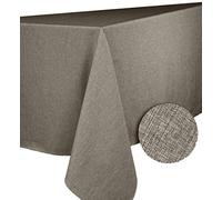 CALITEX Brome - Mantel Rectangular de poliéster, 150 x 200 cm, Color marrón