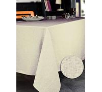CALITEX Mantel Rectangular, poliéster, Crudo, 250 x 150 cm