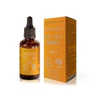 CALIU GUMMY | Gotas de Vitamina D3 + K2-100 ml - 50 mcg D3 (2000 IU) + 25 mcg K2 MK-7 por gota - Fórmula sublingual con aceite MCT - Apoyo óseo, sistema inmunológico y musculatura - Vegetarianos