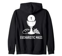 Cáliz de Misa Eucarística Santa Comunión Sudadera con Capucha