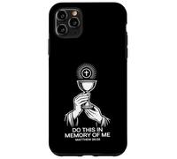 Cáliz Eucaristía Mateo 26:28 Comunión Cristiana Carcasa para iPhone 11 Pro MAX