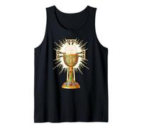Cáliz para la Eucaristía de Misa Católica Primera Comunión Camiseta sin Mangas