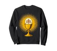 Cáliz para la Misa Católica Santa Eucaristía IHS Primera Comunión Sudadera