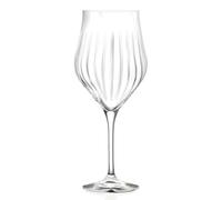 Cáliz Vino Tinto RCR Timeless Cristallo Luxion, Vástago Rigato 45cl, 6 Piezas