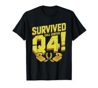 Call Center Agent Who Survived Holiday Surge Season Customer Camiseta