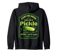 Call Me a Pickle Funny Dad Gag Pun Sudadera con Capucha