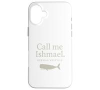 Call Me Ishmael Moby Dick - Camisa para amantes de los libros Carcasa para iPhone 16 Plus