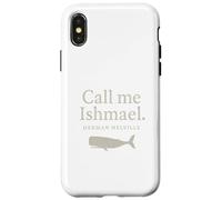 Call Me Ishmael Moby Dick - Camisa para amantes de los libros Carcasa para iPhone X/XS