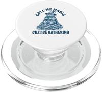 Call Me Magic Cuz I Be Gathering Gato Dinero Empresario Dueño PopSockets PopGrip para MagSafe