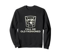 Call Me Old Fashioned Cocktail Lover Divertido Minimalista Sudadera