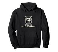 Call Me Old Fashioned Cocktail Lover Divertido Minimalista Sudadera con Capucha