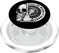 Call Me When It Leaks Funny Plumber Plumbing Humor Repair PopSockets PopGrip para MagSafe