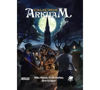 Call of Cthulhu: Arkham | Sandbox Setting Sourcebook | Miskatonic University & Lovecraftian Town Guide | Chaosium Hardcover RPG Supplement