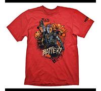 Call of Duty: Black Ops 4 Camiseta L Battery Red