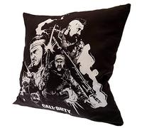 Call of Duty COD-5629C - Cojín decorativo con relleno (40 x 40 cm), color negro