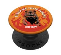 Call of Duty Fetch Me Their Souls Hellhound Video Game PopSockets PopGrip Adhesivo