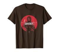 Call of Duty: Modern Warfare 2 Ghost Red Spotlight Shot Camiseta, Hombre, Marrón, M